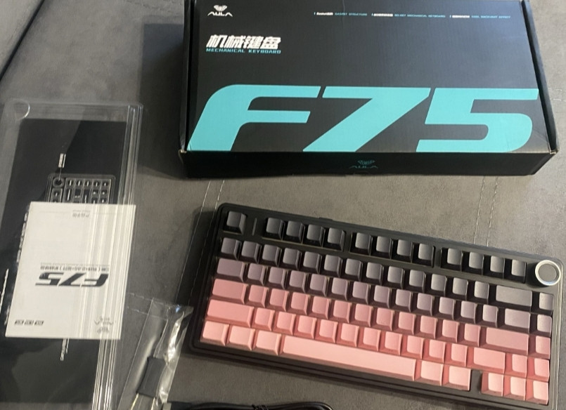 Нова механічна Клавіатура AULA F75 Київ - фото 3