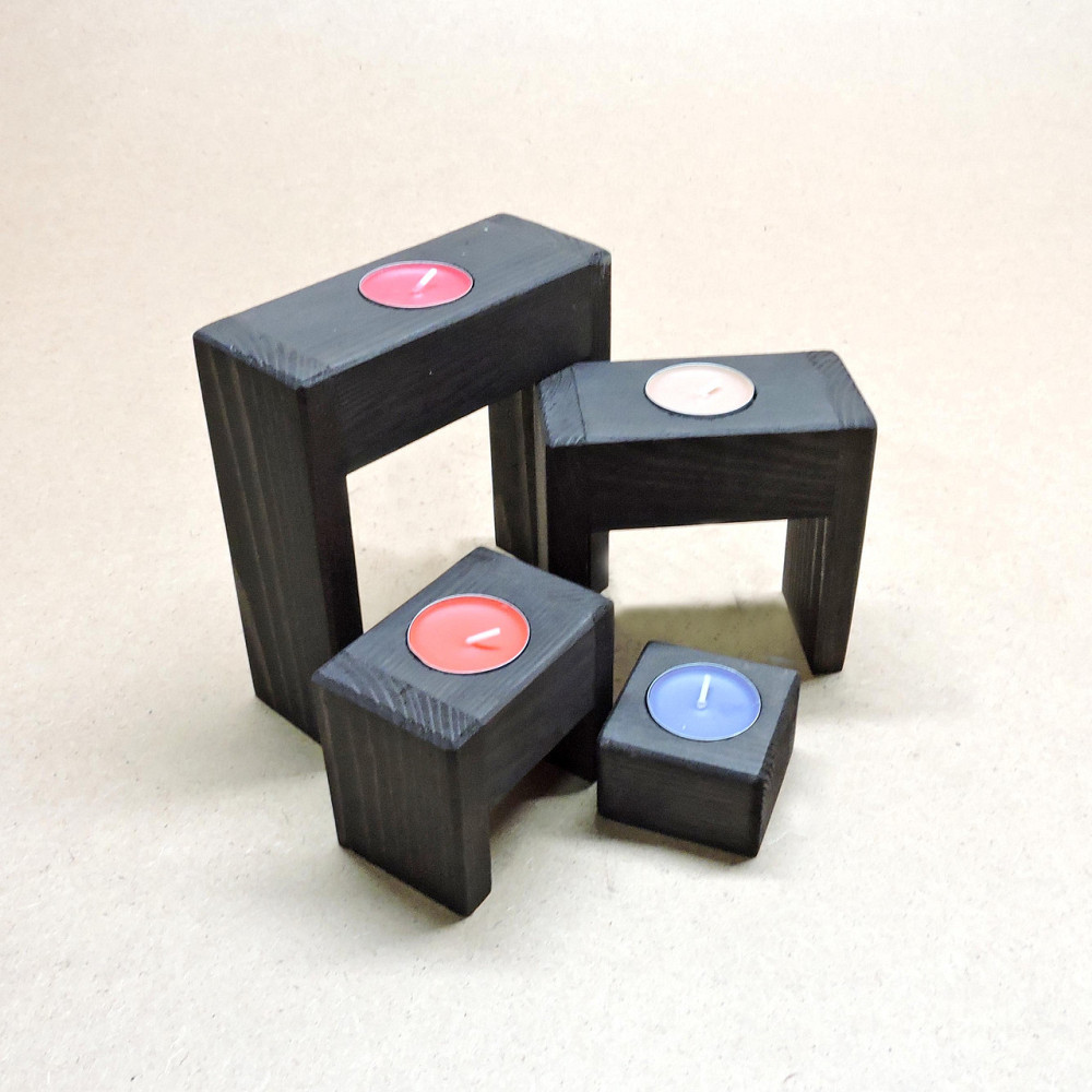 Підсвічник "Гефест" венге Миколаїв - фото 4