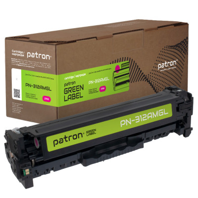 Картридж Patron HP 312A (CF383A) Green Label, magenta (PN-312AMGL) Винница - изображение 1
