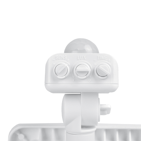 LED Прожектор 10W 5000К 220V з датчиком руху та освітлення білий VL-F2e105W-S Videx Житомир