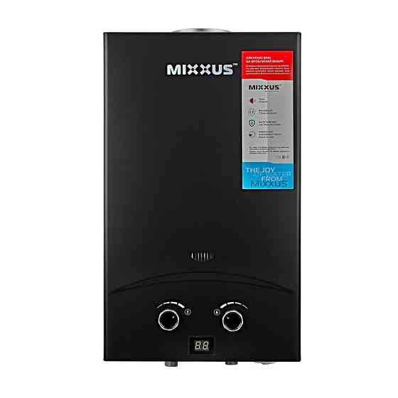 Газова колонка MIXXUS GWH-0210 BASIC BLACK димохідна 10 л/хв    ( WH0023 ) 30788 Харьков