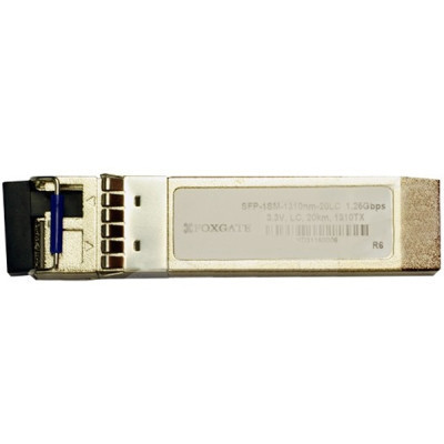 Модуль SFP FoxGate WDM, 1.0 G, 20 км, SC SM, TX1550 нм, DDM (SFPd-1SM-1550nm-20SC) Вінниця - фото 1