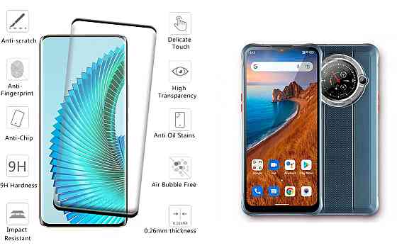 Защитное стекло HyperGlass Pro для Unihertz TickTock-E – максимальная чувствительность и защита Киев