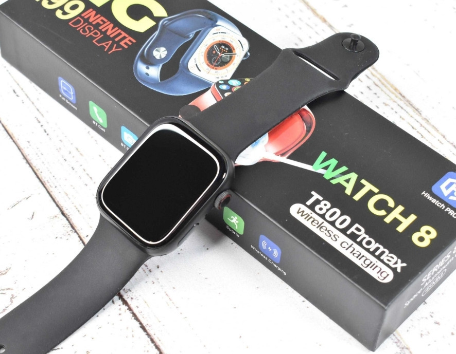 Смарт годинник Т800 Promax Smart watch Чорний. Київ - фото 8