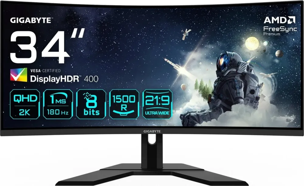 Монитор Gigabyte 34" G34WQCP Київ - фото 1