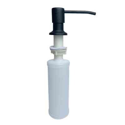 Мойка кухонная Adamant Horizon чорний + змішувач + дозатор + ополіскувач склянок + коланд (4824296106303) Вінниця