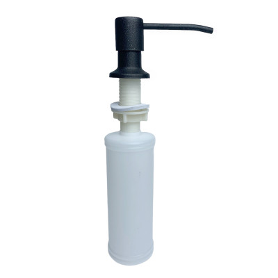 Мойка кухонная Adamant Horizon чорний + змішувач + дозатор + ополіскувач склянок + коланд (4824296106303) Вінниця - фото 3