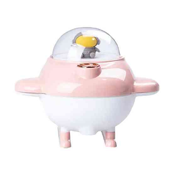 Розовый увлажнитель воздуха USB 220 мл Киев