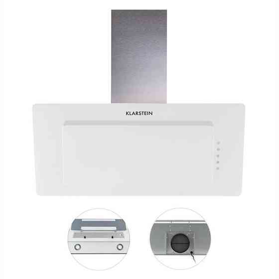 Вытяжка Lorea 90 с 2 фильтрами с активированным углем белого цвета (Германия, читать описание) Ровно