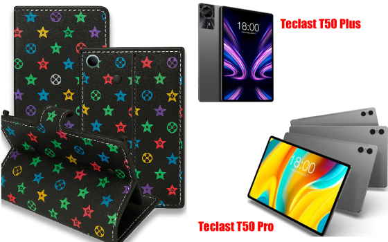 Книга-трансформер для планшета Teclast T50 Plus, T50 Pro, цвет Black Lyi Black Киев