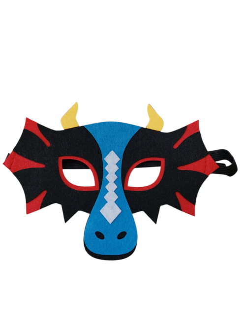 Детская маска Дракон для мальчишек one size разноцветный Киев - изображение 1