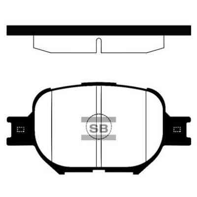 Тормозные колодки HI-Q SP1272 Винница