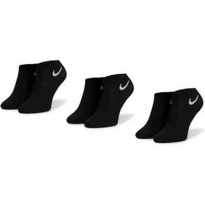 Шкарпетки Nike U NK EVERYDAY LTWT ANKLE 3PR SX7677-010 46-50 3 пари Чорні (888407237454) Вінниця