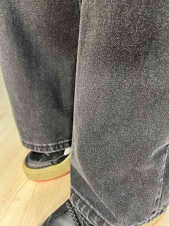 Джинсы женские Its Basic 2452 baggy jeans палаццо широкие от бедра вареные черные, черный, 36, 36, 7 Одесса