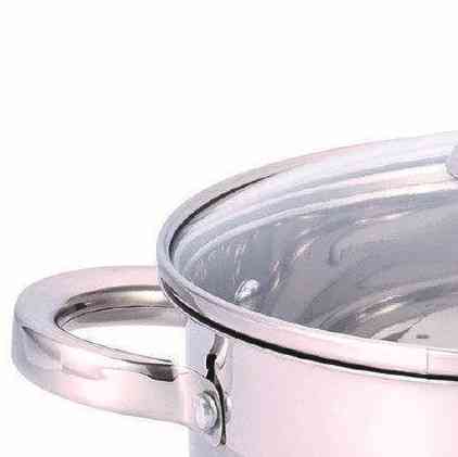 Каструля з кришкою-Нерж.сталь 6,5 л (24*14 см) BN-599 (6 шт./ясть) Київ