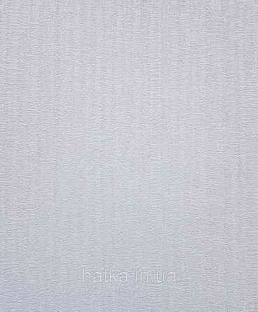 Шпалери вінілові на флізеліні AdaWall Seyyah1.06х10 однотонні смуги структурні біло-сірі з глянцем Київ