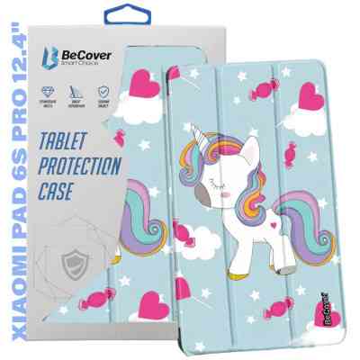 Чехол для планшета BeCover Smart Case Xiaomi Pad 6S Pro 12.4" Unicorn (711089) Винница