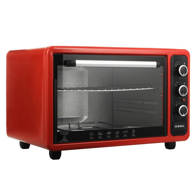 Печі електричні ASEL AF-40-23 33 л 1300 Вт, Електрична піч для випікання, Мультипіч для запіканок TM-76 Івано-Франківськ - фото 1