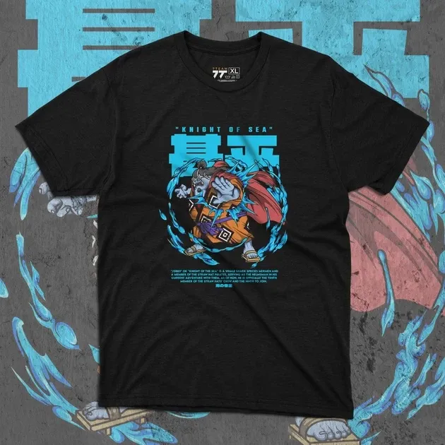 Футболка для підлітка хлопчика з принтом Ван Пис Jinbei Розмір 160 Anime10242 Дніпро - фото 1