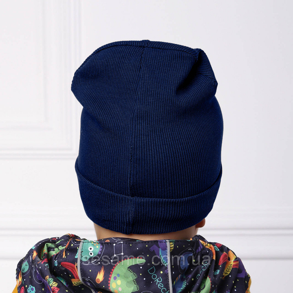 Дитяча Шапка Демісезонна Синя 44-48 Харків - фото 2