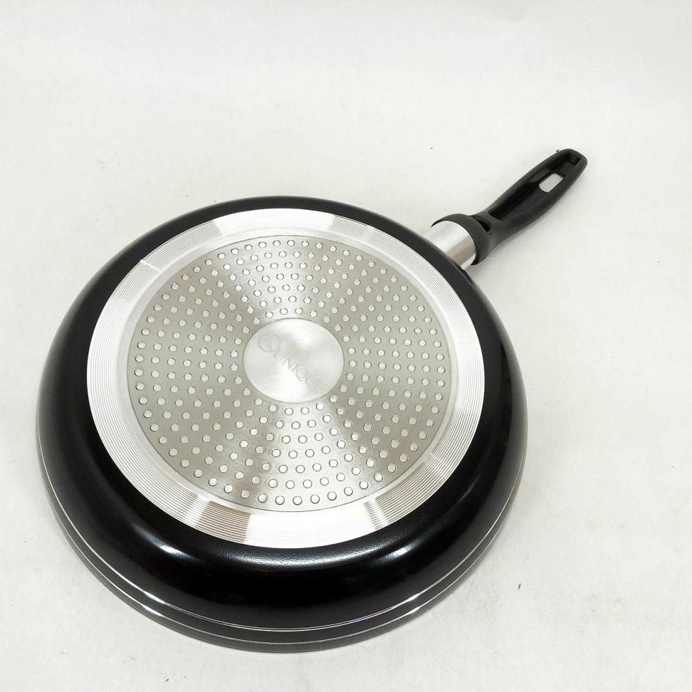 Сковорода гриль зручна UNIQUE UN-5155 26 см, Зручна сковорода для щоденного використання DO-87 Івано-Франківськ - фото 4