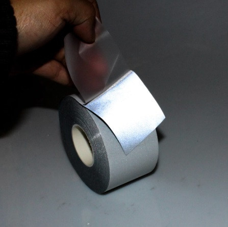 Светоотражающая лента на одежду 5 см на 5 м серый Киев - изображение 5