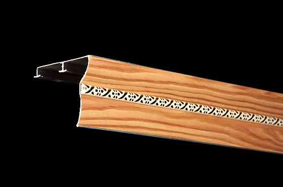 Дворядний алюмінієвий карниз БР-02/1 Сосна 3.0 Бровари