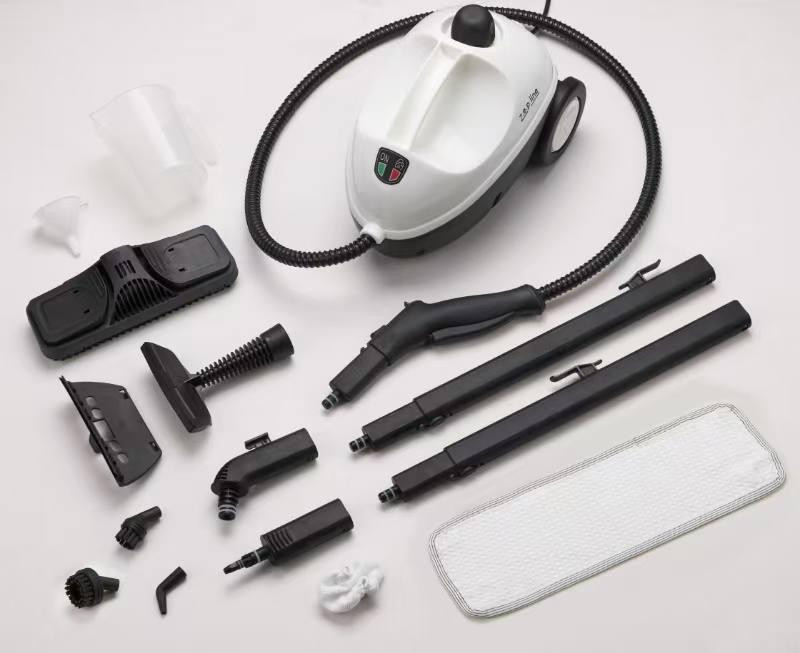 Пароочисник Zepline ZP-00223 3000 Вт з баком 1,2 л, подача пари до 40 г/хв, білий, компактний Одеса - фото 2