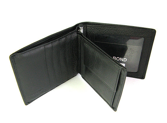 Кошелек мужской черный кожа Dr. Bond Киев - изображение 2