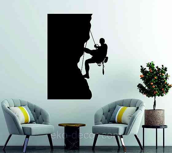 Декоративное настенное Панно «Скалолаз», Декор на стену Киев