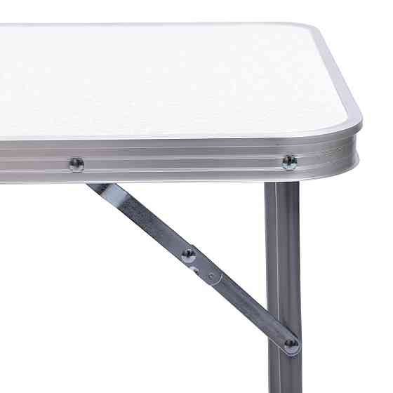 Розкладний білий стіл для пікніка Lugi Київ