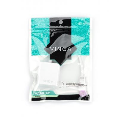 Переходник HDMI C M to VGA F 0.15m Vinga (HDMICMVGAF-01) Винница - изображение 4