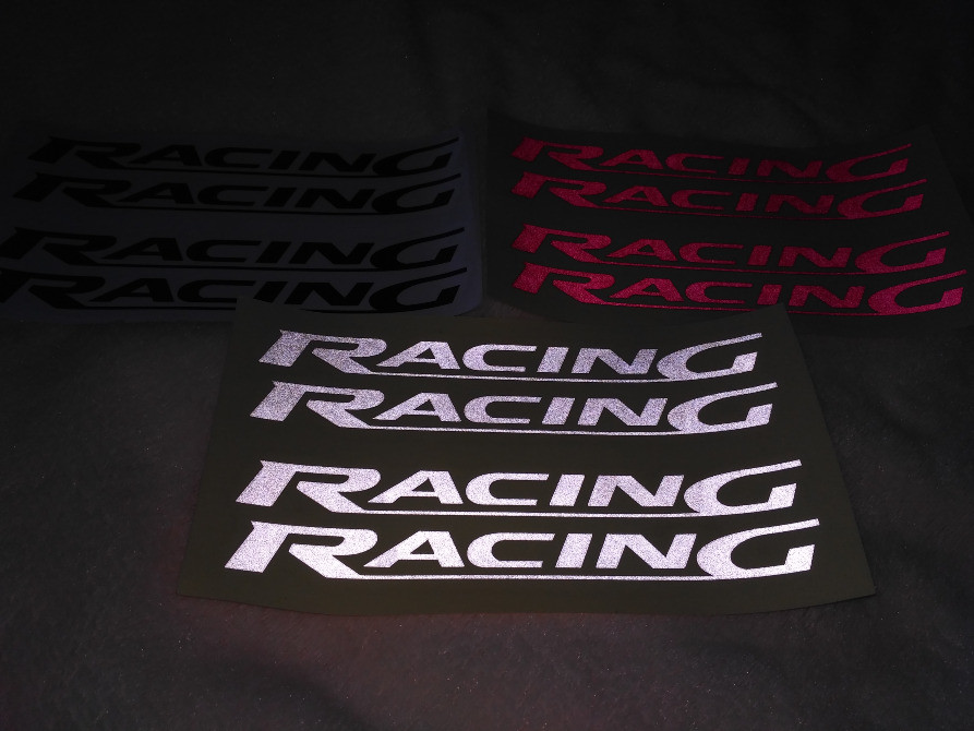 Наклейки на ручки Racing Чорна, Червона та Біла з Київ - фото 6