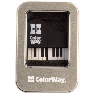 USB флеш накопитель ColorWay Piano 32 GB 3.0 Black (CW-USBPO32) Винница - изображение 9