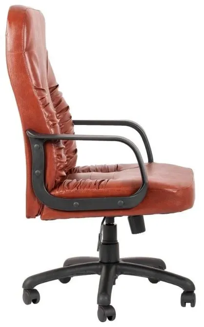 Офисное Кресло Руководителя Richman Texas Madras Cognac Пластик М2 AnyFix Коричневый Киев - изображение 3