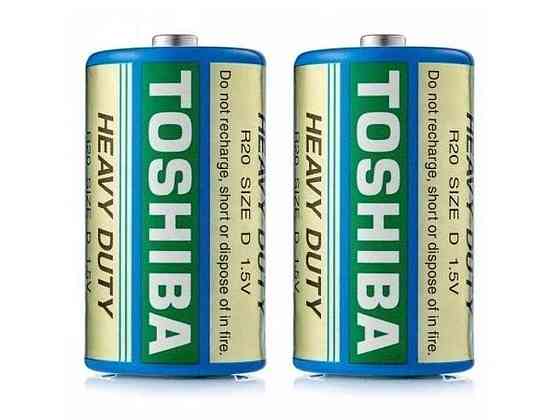 Батарейка солевая R20/D 2шт ТМ Toshiba Киев