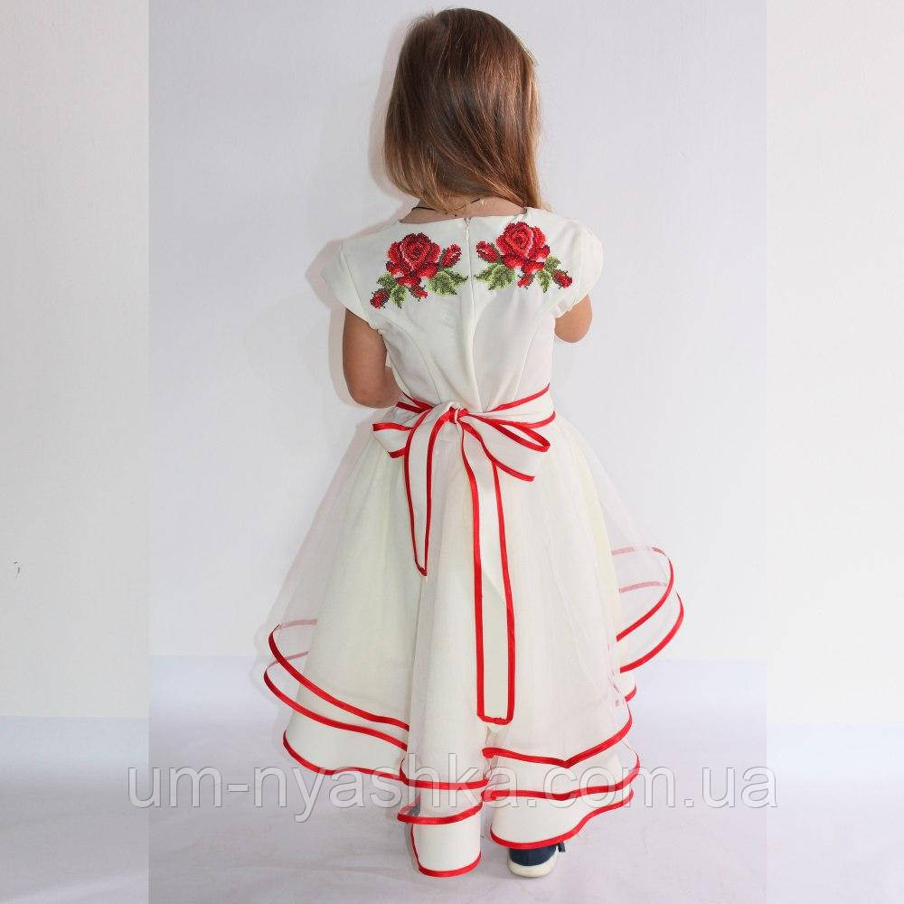 Дитяче вишите плаття вишиванка "Мальвіна-Зоряна" Кривий Ріг - фото 2