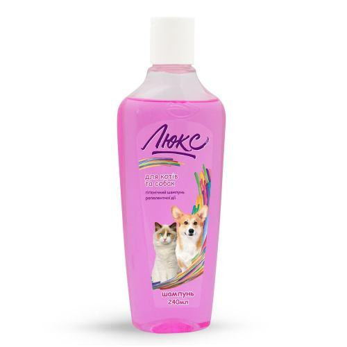 Шампунь ProVET "Люкс" для котів та собак, гігієнічний, репелентної дії, 240 мл Київ - фото 1