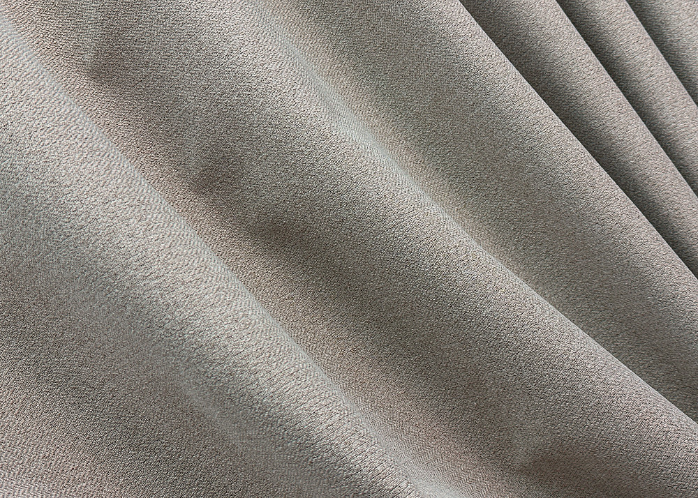 Комплект готовых штор VR-Textil Лен блэкаут № 1798ш Серый 150х260 см 2 шт (39-0071) Киев - изображение 6