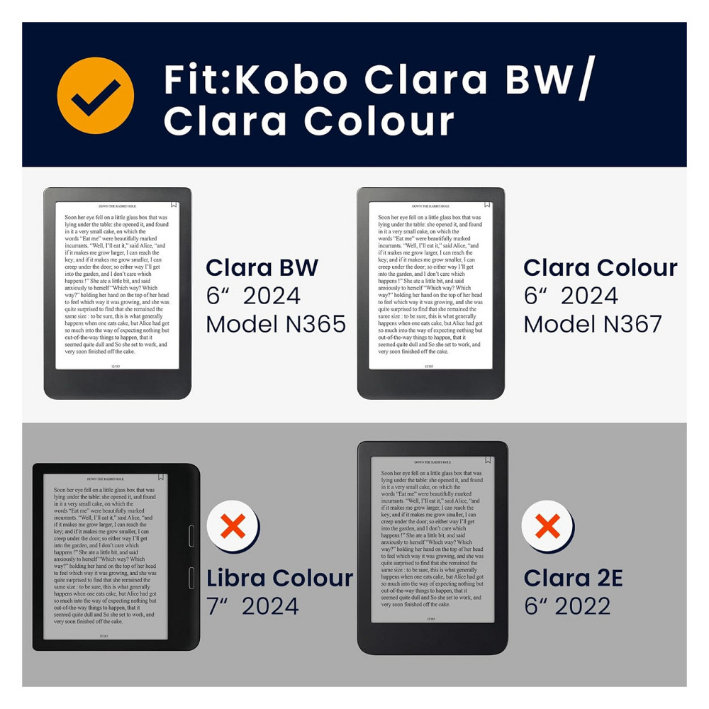 Чохол фліп-кейс kwmobile для Kobo Clara BW/Clara Colour Tolino Shine (5)/Shine Colour зелений еко-шкіра магніт автосон Київ - фото 4