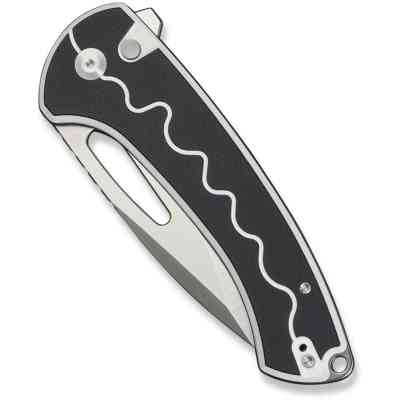 Нож Sencut Squiggy, White/Black G10, Satin (S24082A-1) Винница
