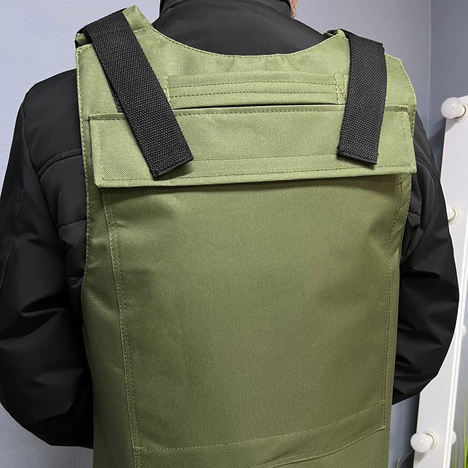 Плитоноска військова Армійська, чохол для плит з розвантаженням військовий з регулюванням, хакіMasterSem Київ - фото 2