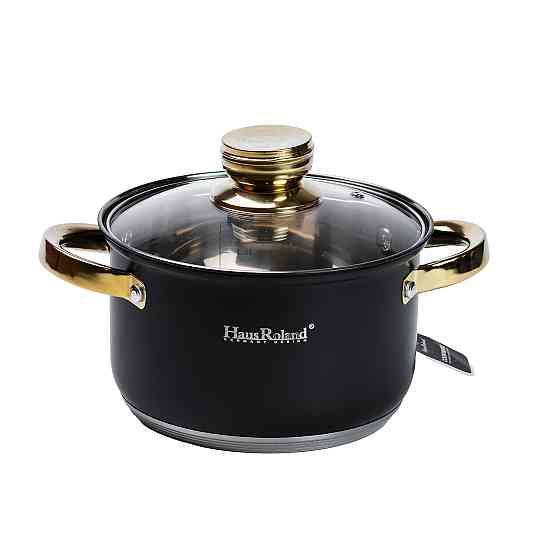 Набор кастрюль из нержавеющей стали 4 штуки 6,1/3,9/2,8/2,1 л HP33523 Киев