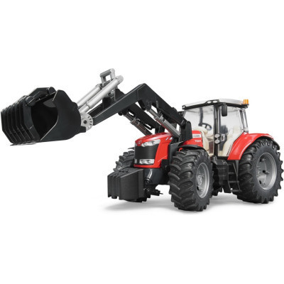 Спецтехника Bruder Massey Ferguson 7624 с передним погрузчиком 1:16 (03047) Винница - изображение 4