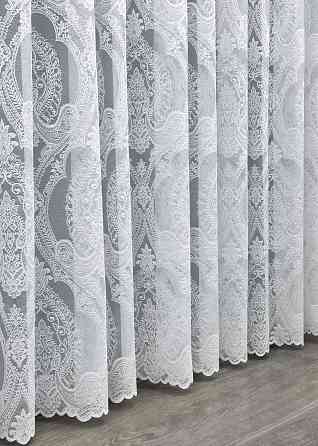 Тюль жакард колір білий 1968т Київ