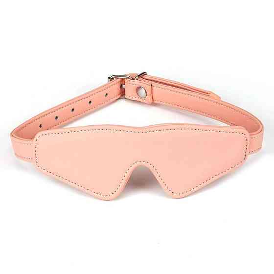 Маска на очі Liebe Seele Dark Candy Pink Blindfold, щільне прилягання, регульована Sex Aura Київ