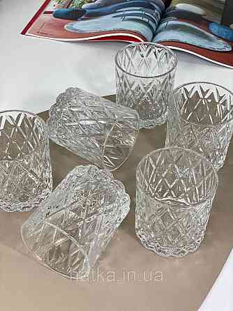 Набір склянок OLens 300 мл ""Mon senor"" 6 шт прозорий для дому та ресторанів Київ