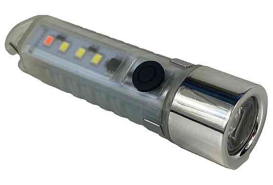 Фонарик Watton WT-619 аккумуляторный ручной c клипсой и карабином Каменец-Подольский