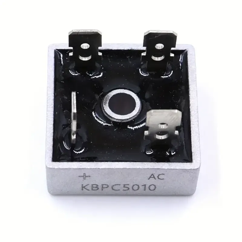 Мост однополюсный диодный KBPC5010, 50 А, 1000 В в металлическом корпусе Киев - изображение 6