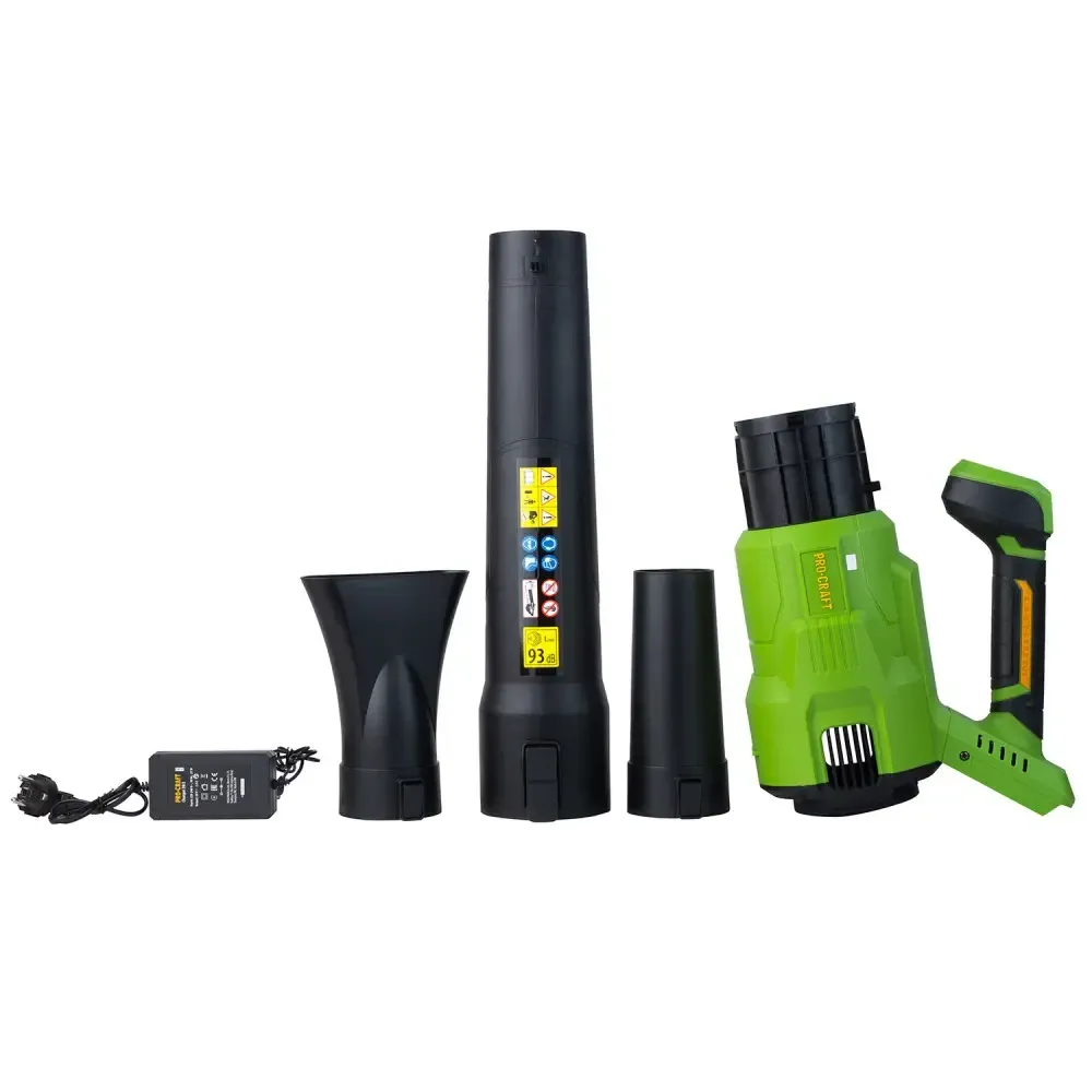 Аккумуляторная воздуходувка Procraft 1 АКБ и зп, Воздуходувка бесщеточная аккумуляторная 20 В 3Ач, Воздуходувка PB26 Львов - изображение 2